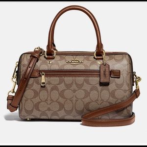 Coach Satchel In Signature Canvas NEW WITH TAG
